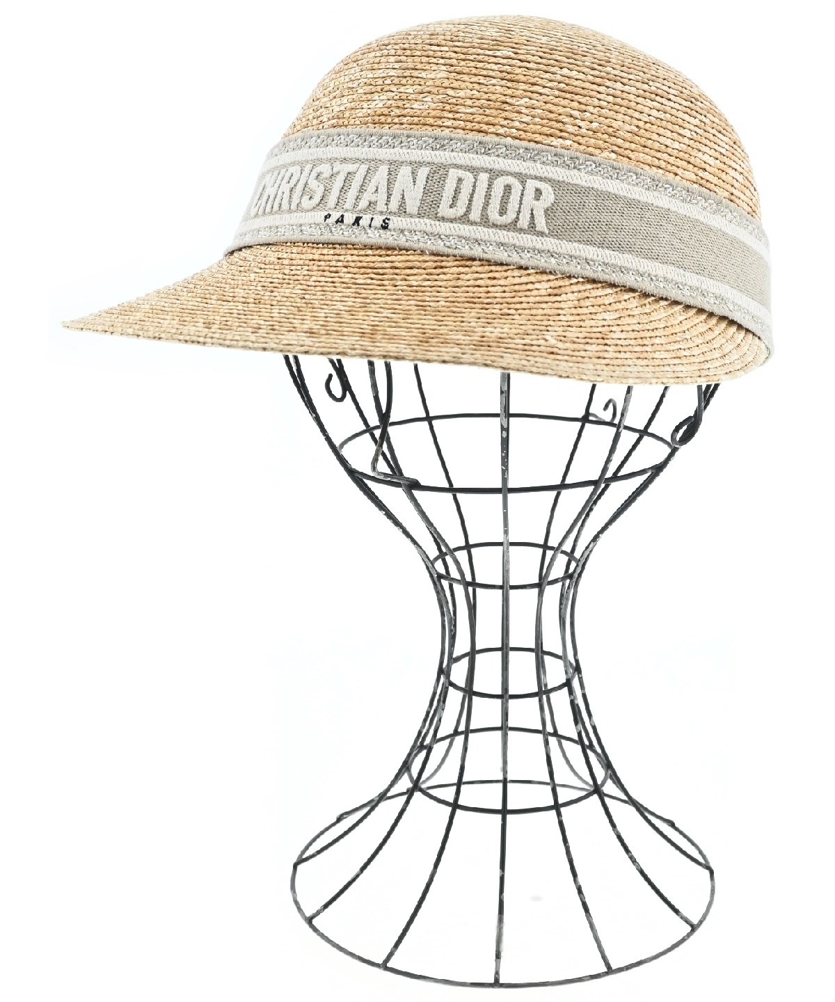 Christian Dior（クリスチャンディオール）ストローハット ベージュ
