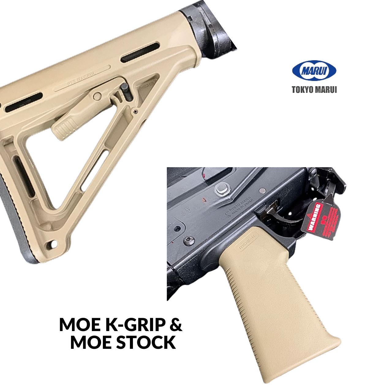 Rainbow 8 Custom - Tokyo Marui SAIGA-12 SBS GBB with PTS Stock & Grip