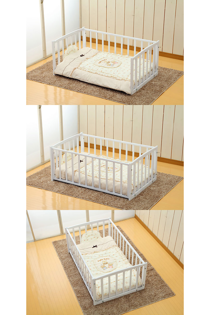 楽天市場】おふとんサークル（ひのきすのこ床板付き） 【ヤマサキ