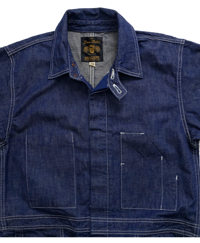 楽天市場】フルカウント FULL COUNT [1132-1] デニム オールインワン