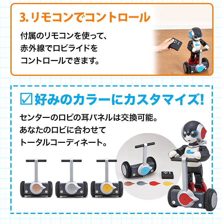 楽天市場】【デアゴスティーニ公式ストア】ロビ＆ロビ2専用 ロビライド