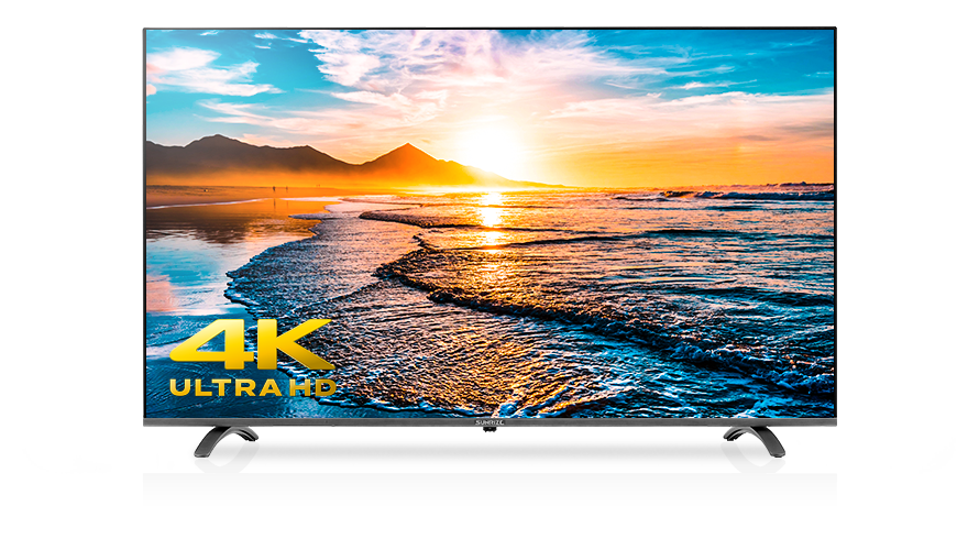 4Kフレームレステレビ 55v型 SUNRIZE | モダンデコ