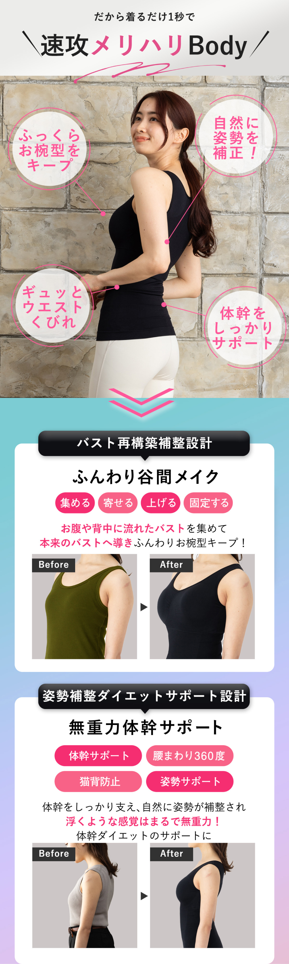 楽天市場】【3枚セットで1枚3,327円】【公式】Quliet BraTop