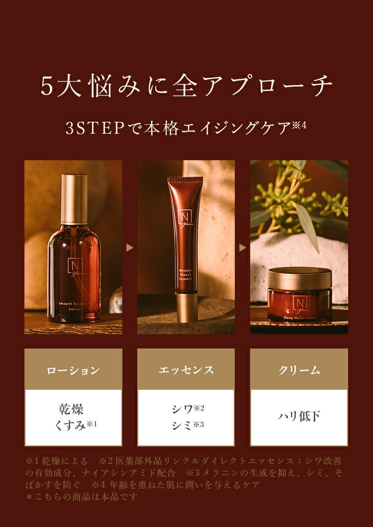 楽天市場】エヌオーガニック プレナム リンクルダイレクトエッセンス