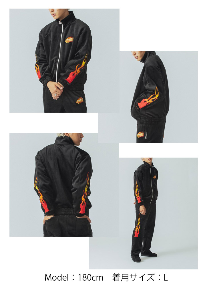 楽天市場】エクストララージ ジャケット XLARGE VELOUR TRACK JACKET