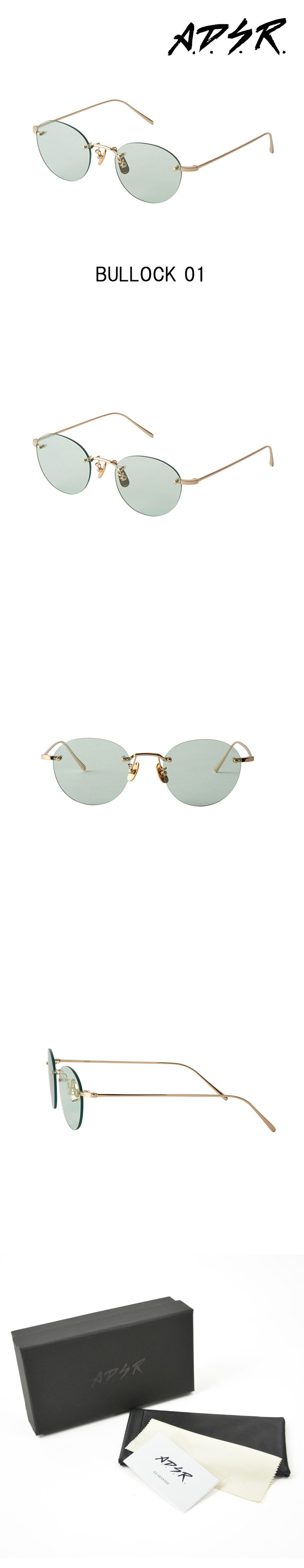 楽天市場】A.D.S.R. サングラス BULLOCK 01(c) アイウェア エーディー
