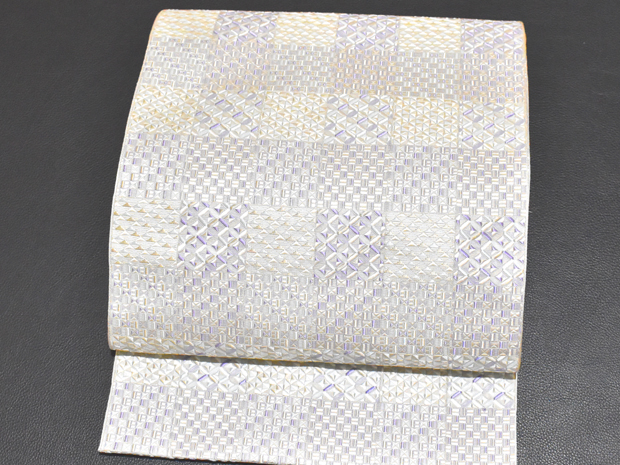 楽天市場】琥珀織 本場筑前 博多織 大倉織物 織屋誠之輔謹製 全通 紋八