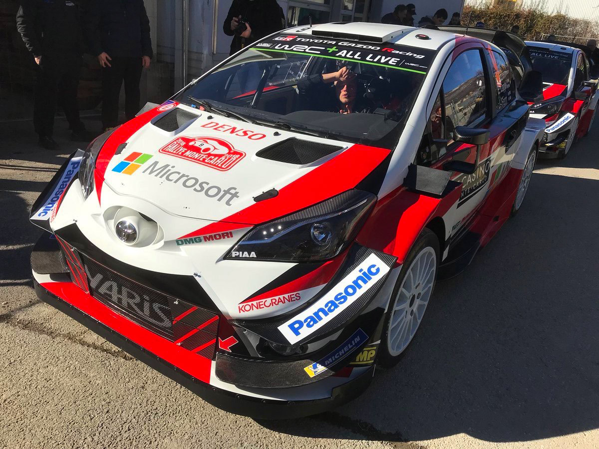 2018年仕様のヤリスWRCはフロントパーツに注目！ ニャオキ＆イヌスケ