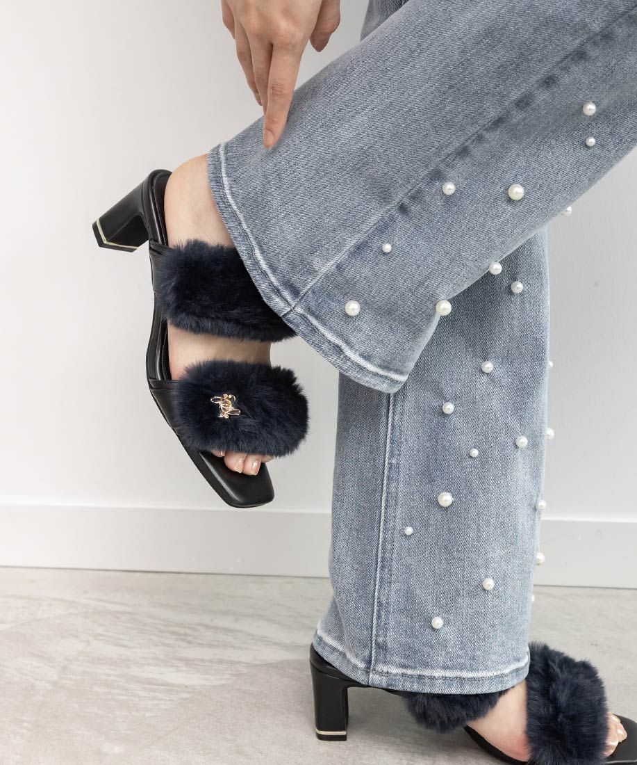 3WAYファーベルトミュールサンダルRANDA公式サイト