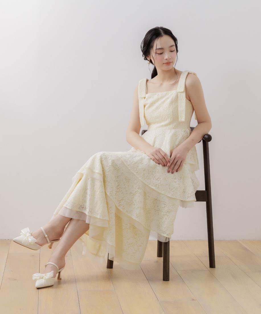 レースティアードキャミワンピースRANDA公式サイト