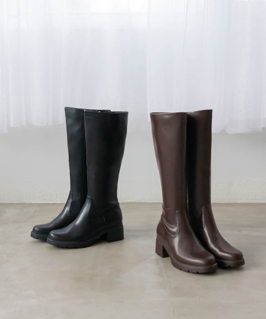 SALE】晴雨兼用 トラックソールロングブーツRANDA公式サイト