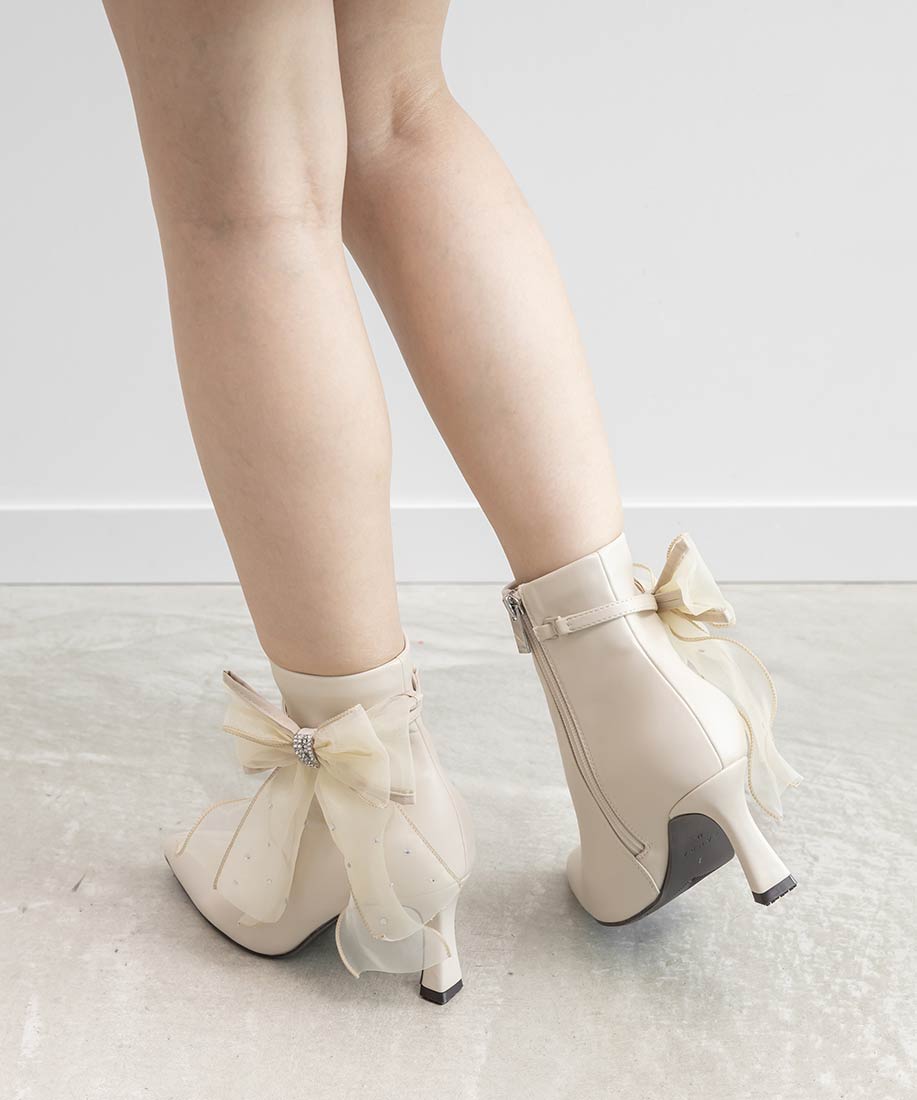 SALE】2WAY シアーリボンショートブーツRANDA公式サイト