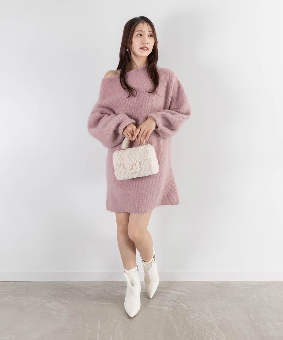 SALE】【Holiday Collection】2WAY ビジュー×リボン ショートブーツ