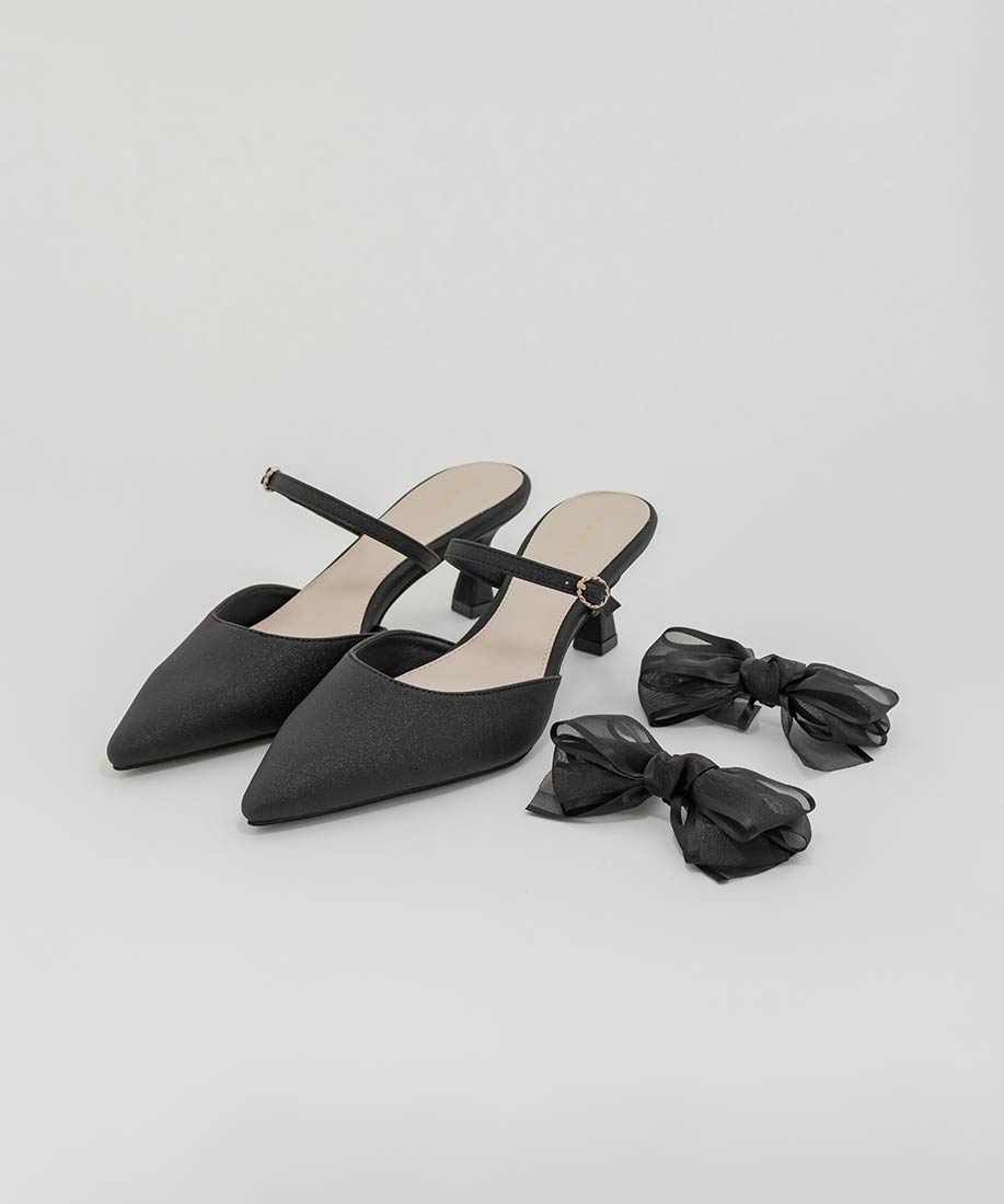 2WAY シアーリボンミュールパンプスRANDA公式サイト