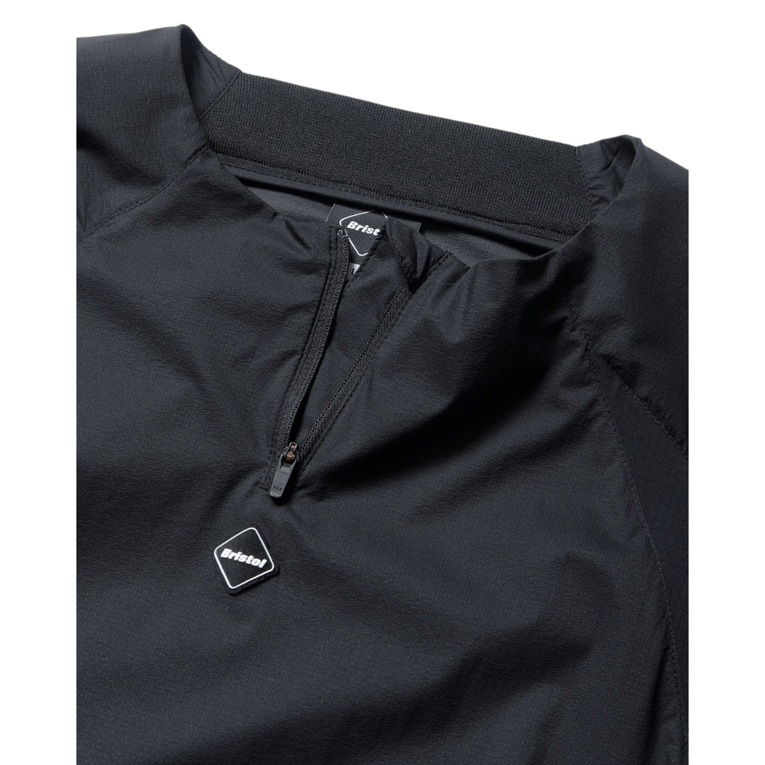 F.C.Real Bristol]ULTRA LIGHT WEIGHT HALF ZIP PISTE/BLACK(FCRB