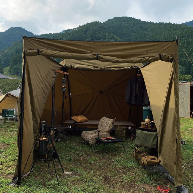 DUCKNOT ハンティングヘキサT/C SW2022 OD インナーテント付き 50%OFF