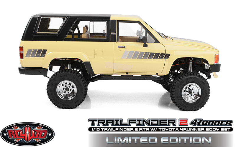 新製品】RC4WD トレイルファインダー2 にトヨタ 4ランナーの 新カラー