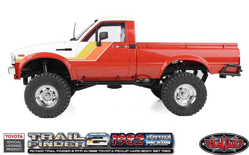 RC4WD Trail Finder 2 RTR w/1982 Toyota Pickup Hard Body Set