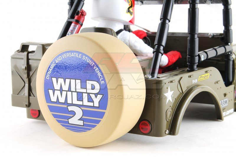 Tamiya 8085292 - 1/10 Scale Wild Willy 2 WR-02 Pre-Finished Body Set