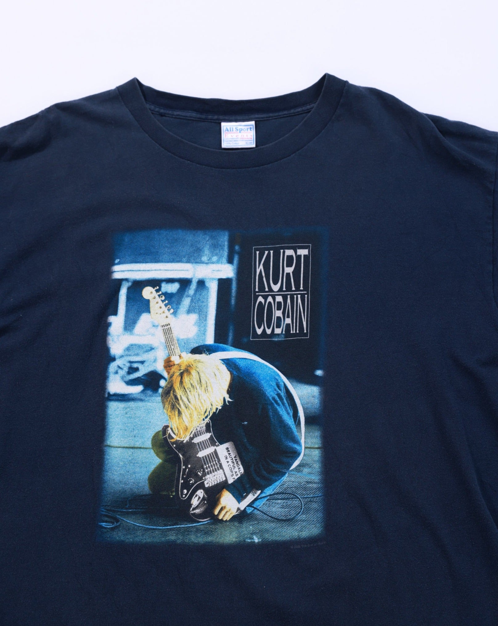 Vintage Y2K 2000 Kurt Cobain The End of Music T-shirt – Retro