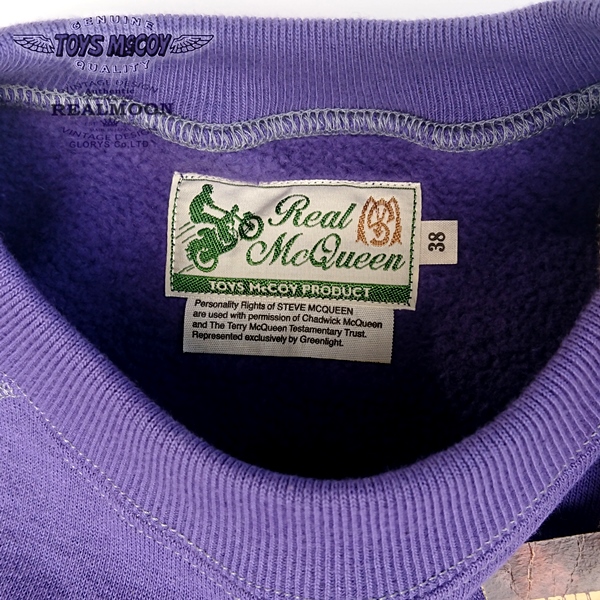 TOYS McCOY スティーブマックイーン スウェット No.TMC2540 