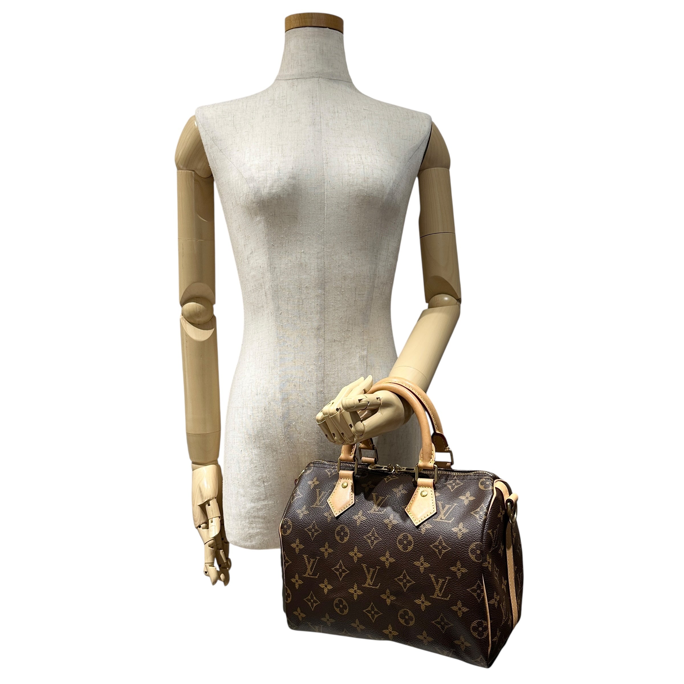 LOUIS VUITTON ルイ・ヴィトン モノグラム スピーディ・バンドリエール25