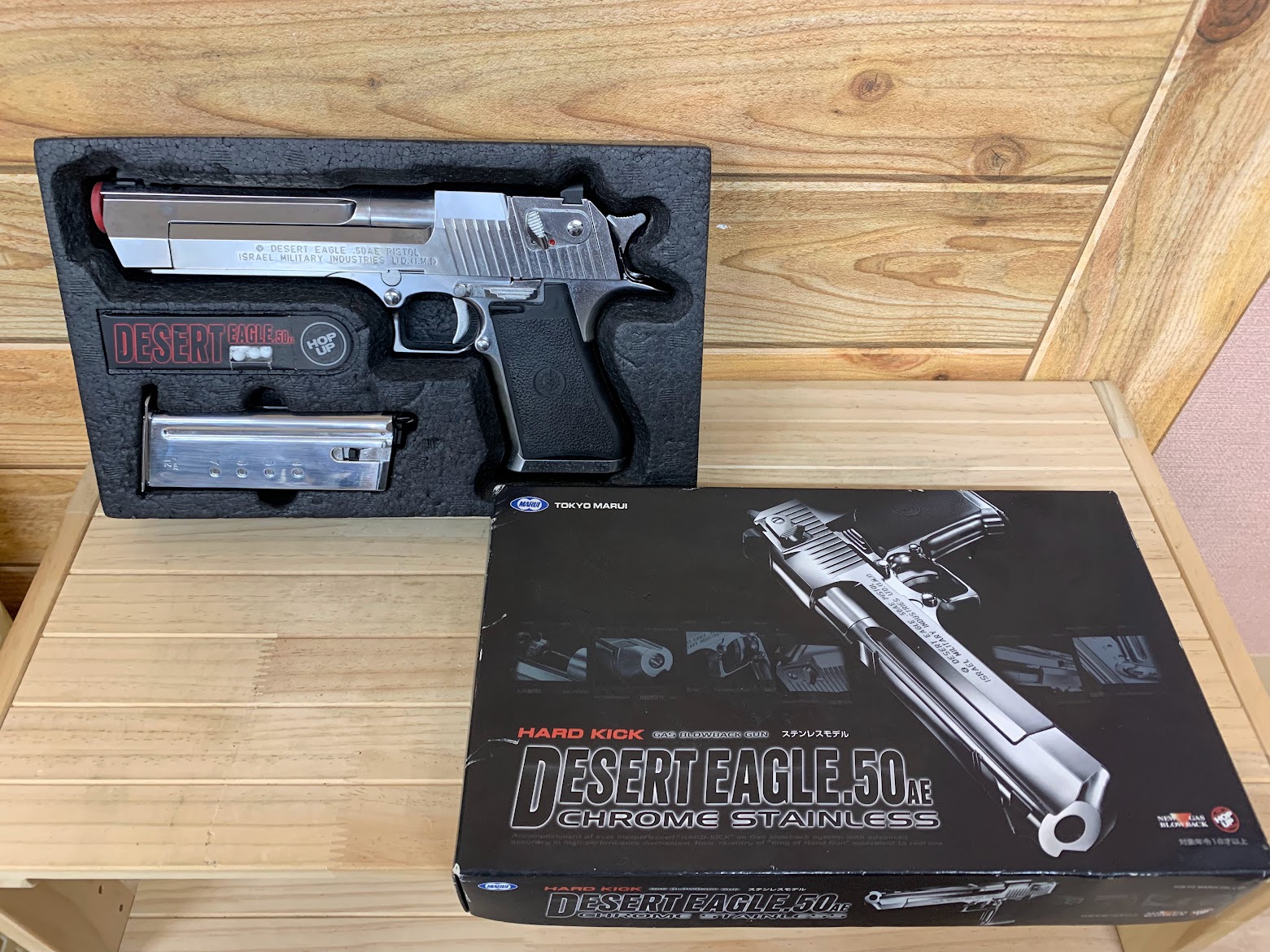 東京マルイ デザートイーグル .50AE 94731 クロームステンレス