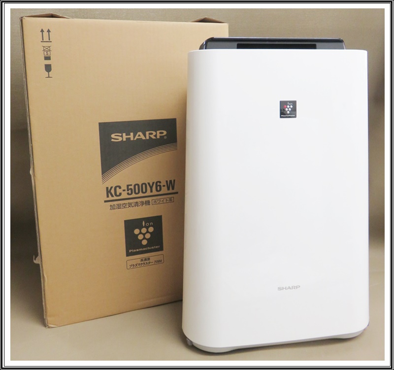 SHARP 【ヤマダ電機オリジナル】 加湿空気清浄機 KC-500Y6-W