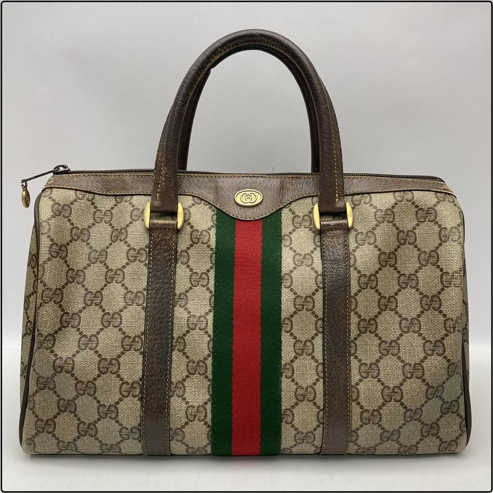 GUCCI グッチ オールドグッチ シェリーライン ミニボストン