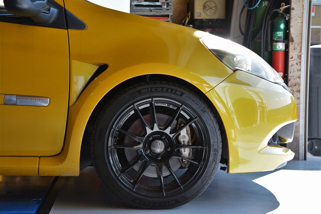 ルーテシア3RS RF4C サスペンションKIT デリバリー開始クリオ3RS