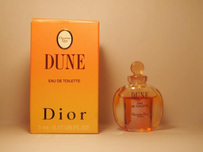 Christian Diorヴィンテージ香水瓶、ミニチュア香水ボトル、ミニガラス