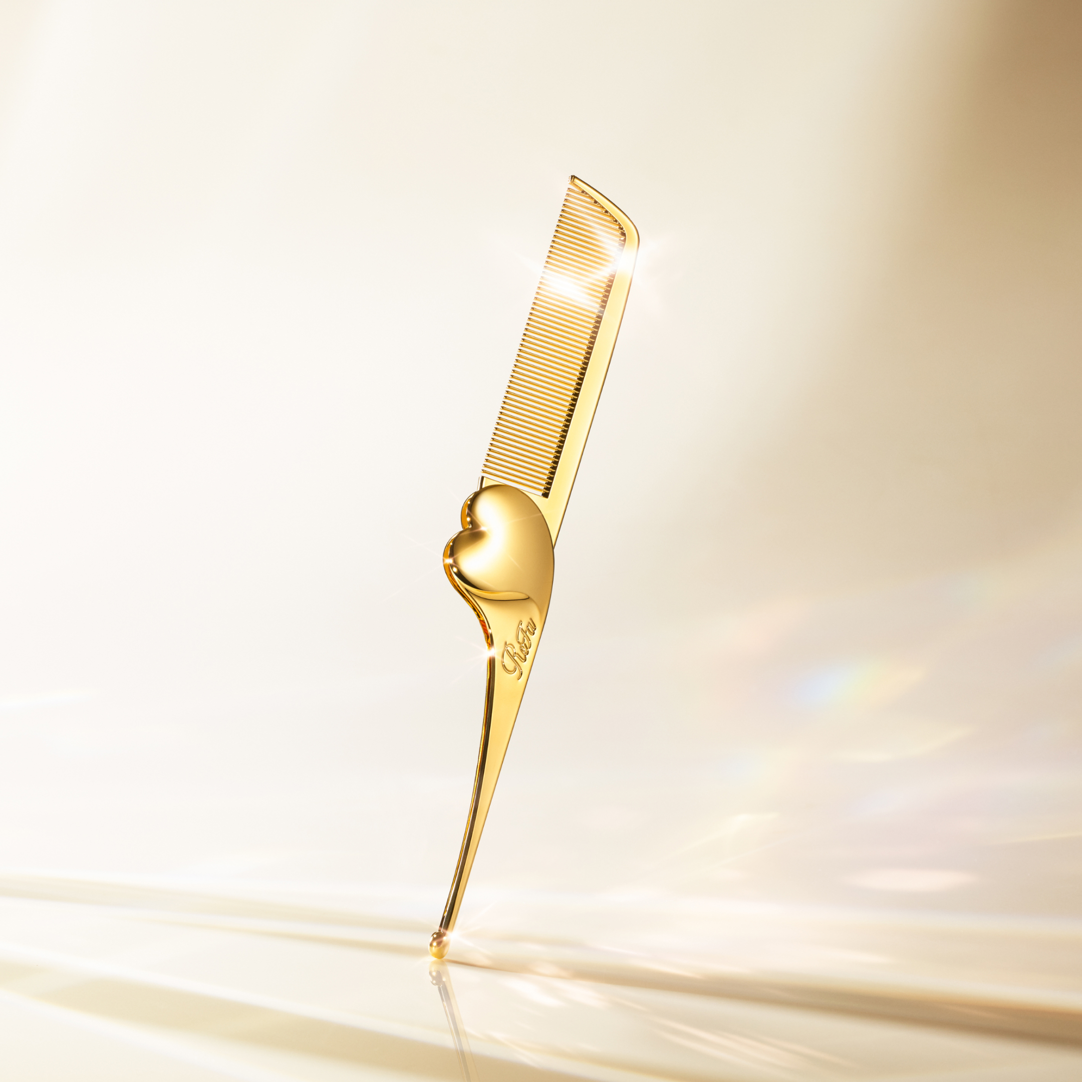 リファハートコーム アイラ ゴールド - ReFa HEART COMB Aira GOLD