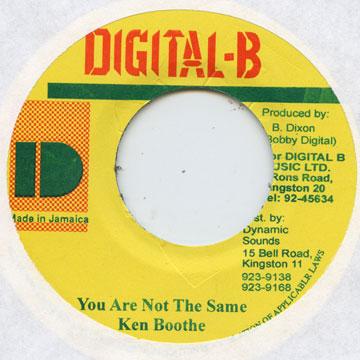 Ken Boothe - You Are Not The Same (7
