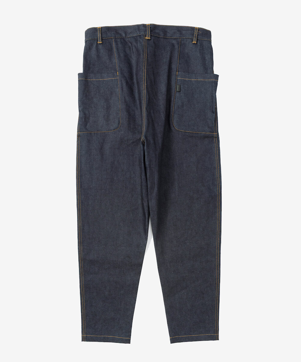Side Pocket Tapered Rigid Denim | rehacer