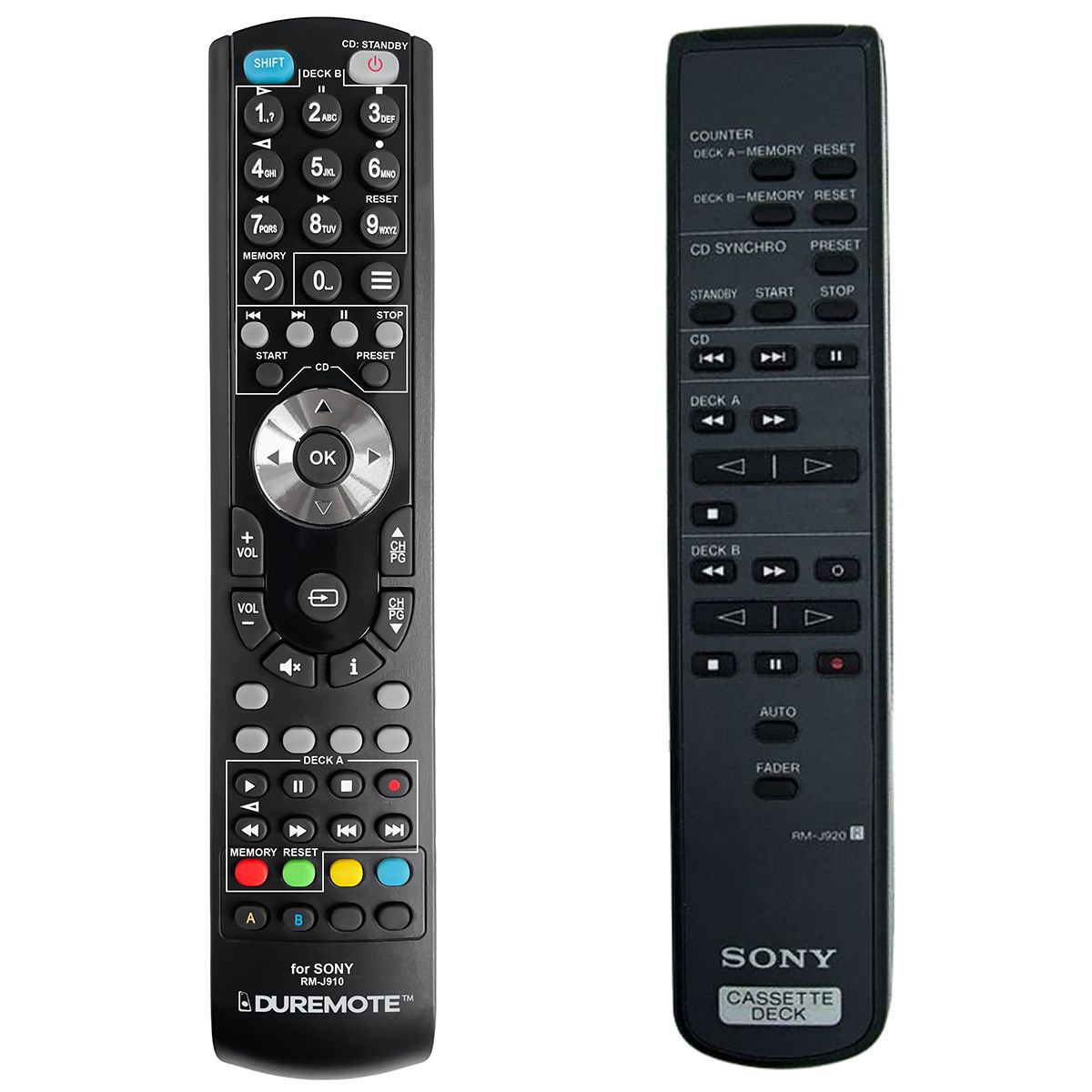 SONY RM-J910, RM-J920 - remote control duplicate - $19.5 : REMOTE