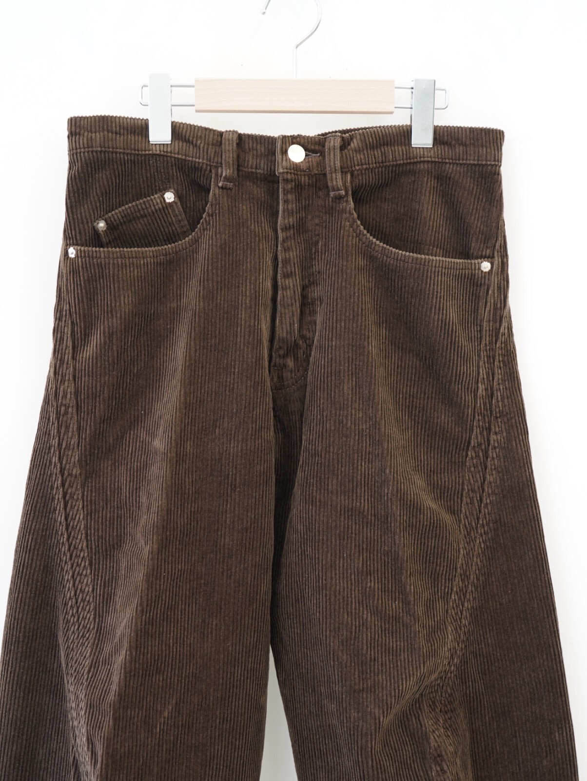 3Dツイスト ワイドレッグ5Pパンツ - ネヴァーフォーゲット メンズ