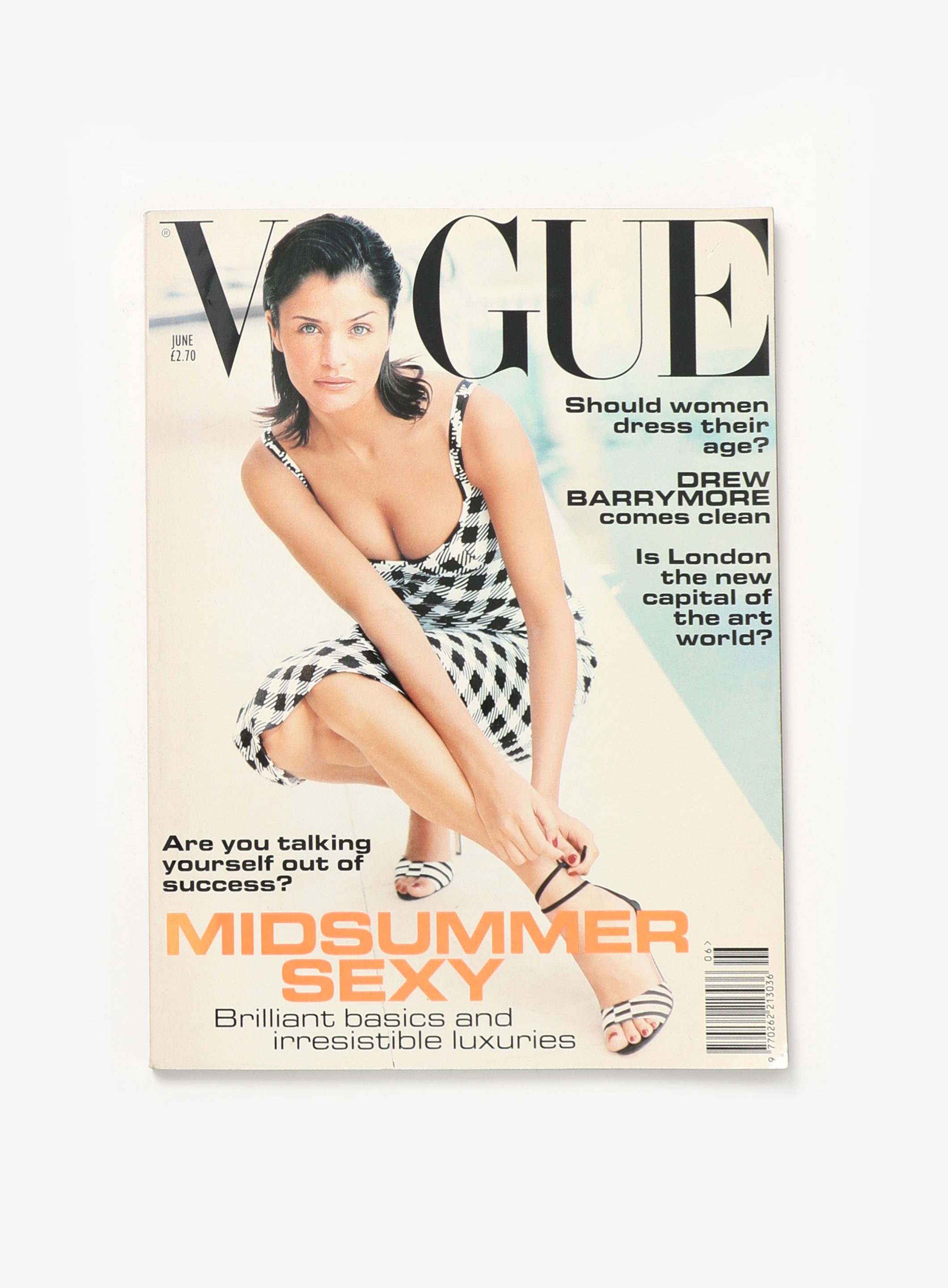 UK June 1995 Helena Christensen Cover Issue | Authentic & Vintage