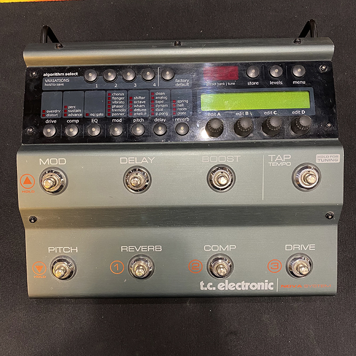 Tc Electronic Nova System + switch + expression pedal - Resmusic