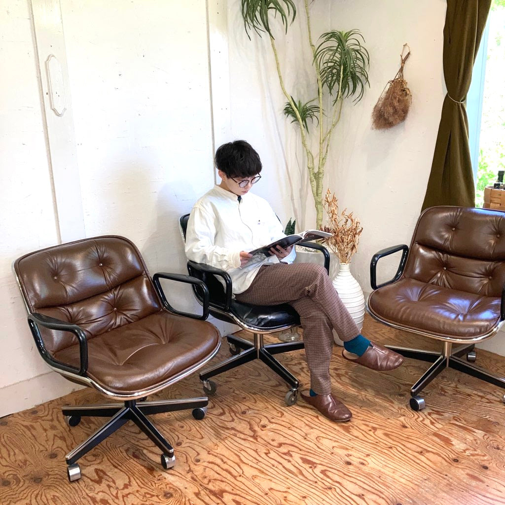 ノル / Knoll ポロックチェア / Pollock Exective Chair 4スターベース