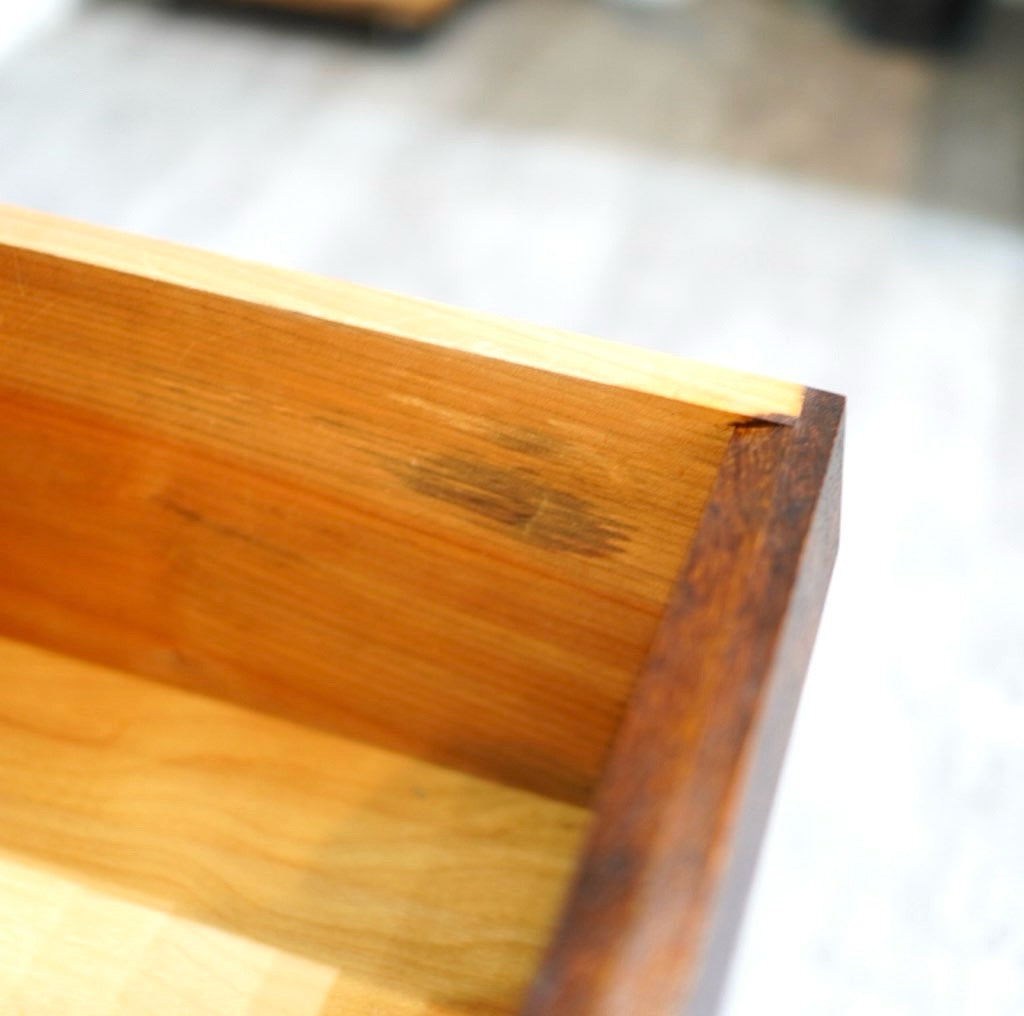 松本民芸家具 T型ライティングビューロー 文机 中古 本棚 古民家