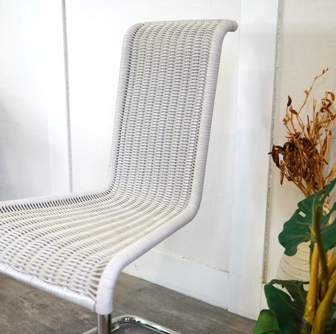 TECTA / テクタ B20チェア グレー ホワイト ACTUS取り扱い 中古 籐