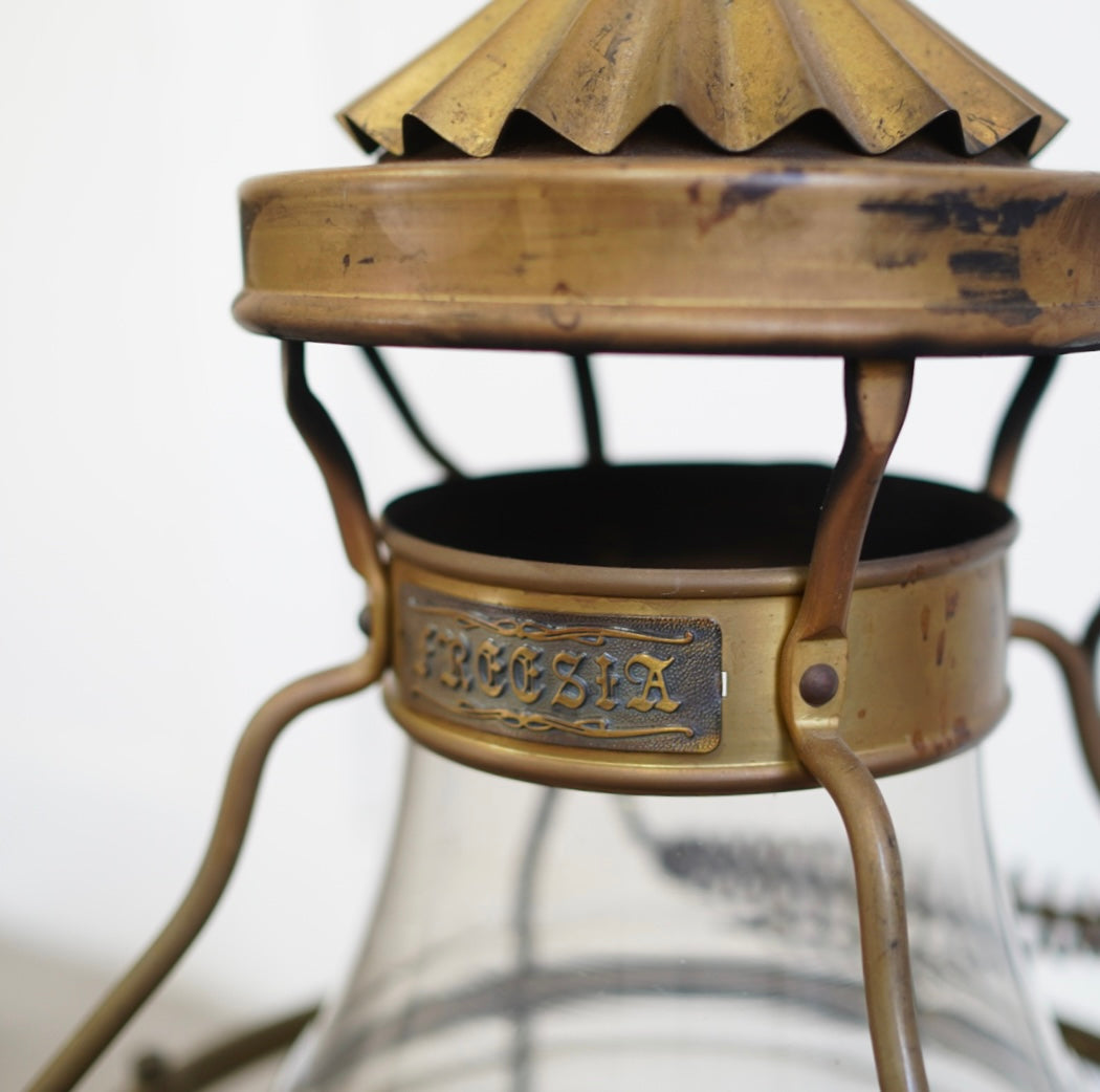 ニッセン / 日本船燈 ストーブ IS-3 ゴールドフレーム レトロ 暖房器具