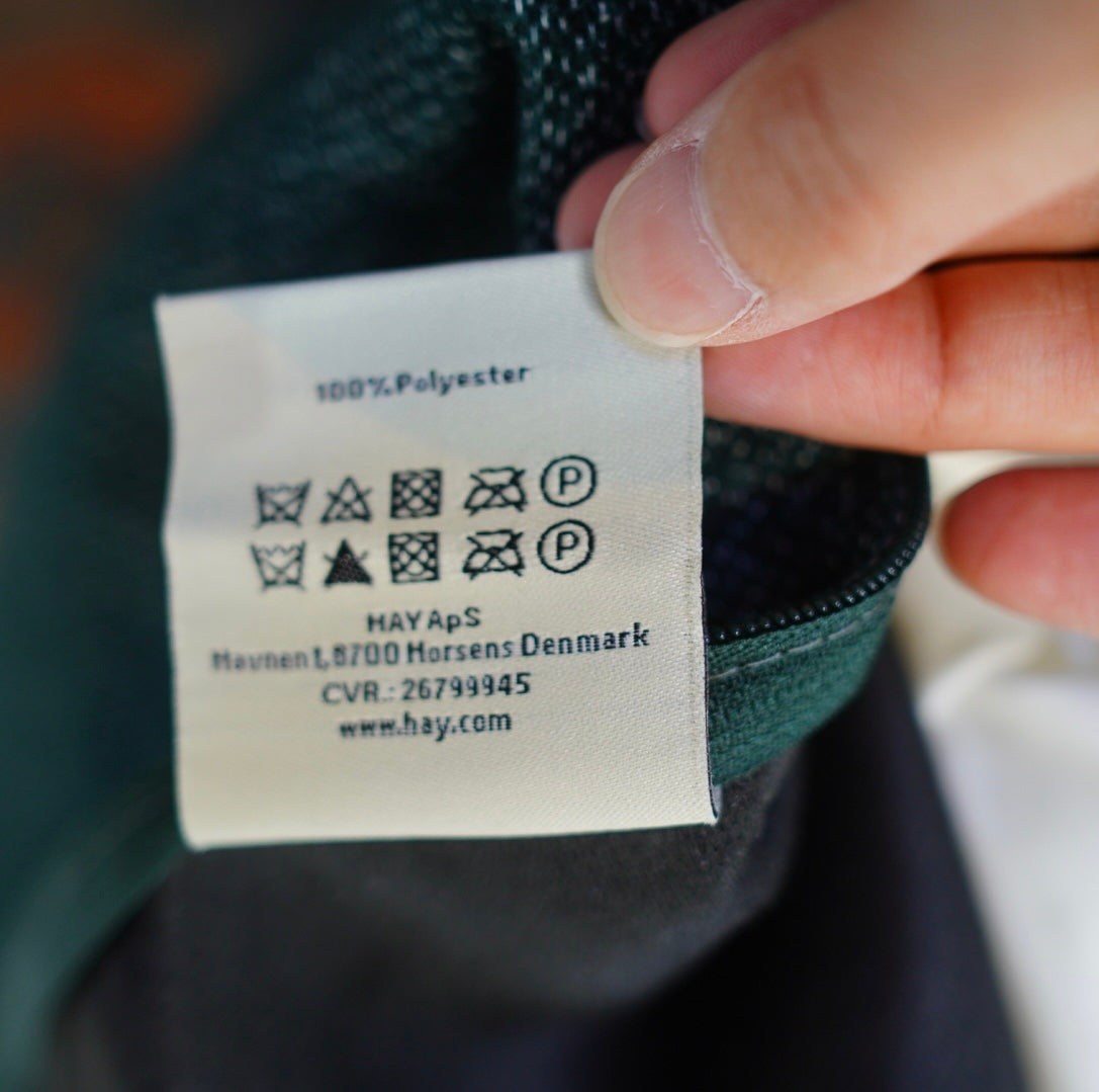 ヘイ / HAY POUF フロアクッション デンマーク 中古 ブルー オットマン