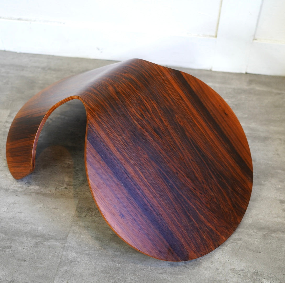 天童木工/Tendo カブト 座椅子 剣持勇ブラジリアンローズウッド