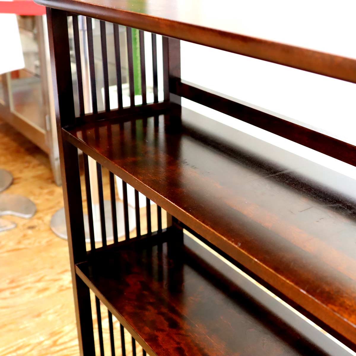 北海道民芸家具 書棚 HM117 本棚 小 中古 【1】 キャビネット シェルフ