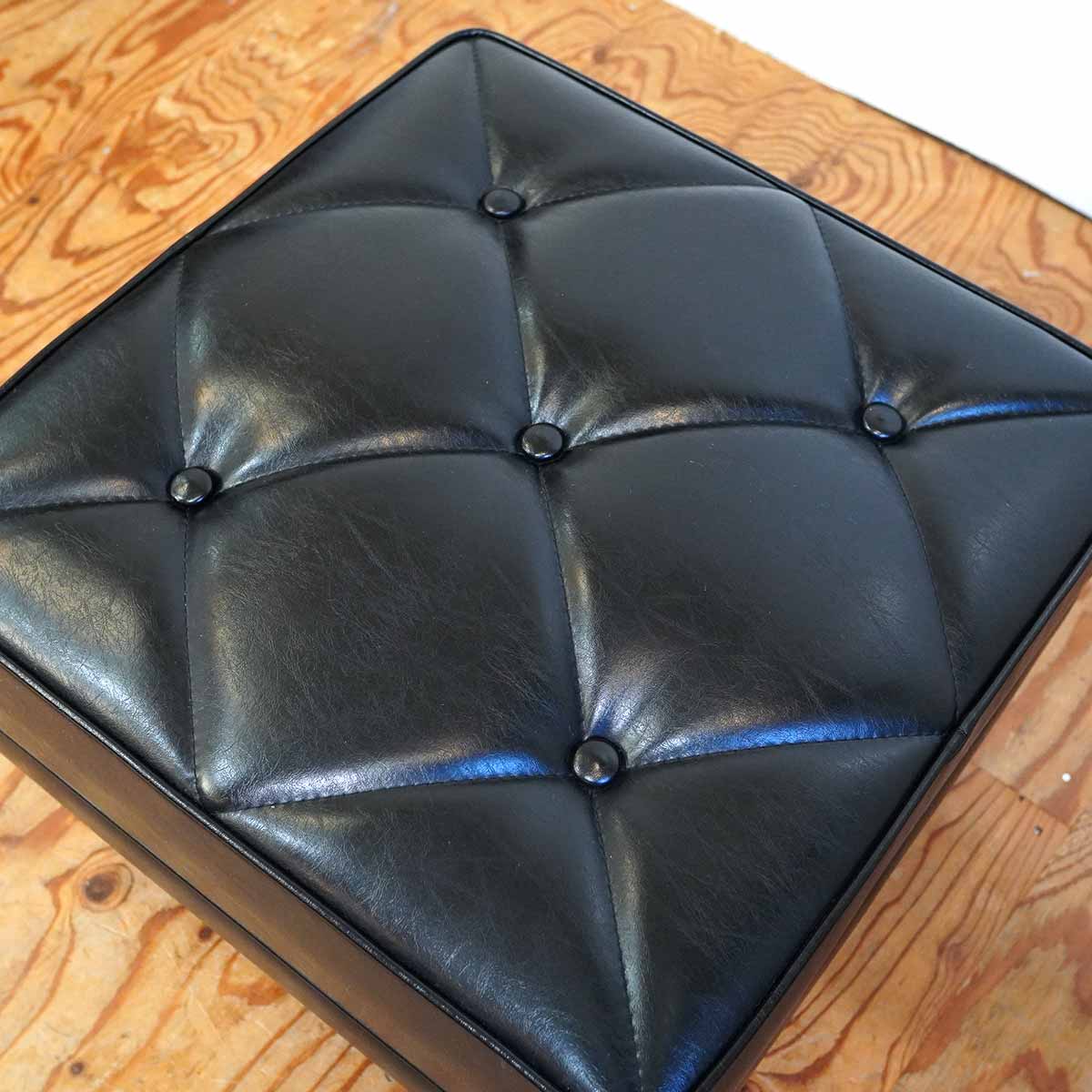 カリモク60 / karimoku60 オットマン スタンダードブラック 中古