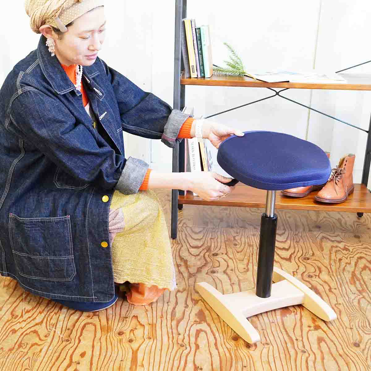 バランスラボ バランスシナジー チェア ラウンドシート 腰痛対策