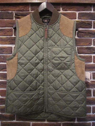 RRL等の通販サイト【RHYTHM】RRL(ダブルアールエル)QUILTING VEST
