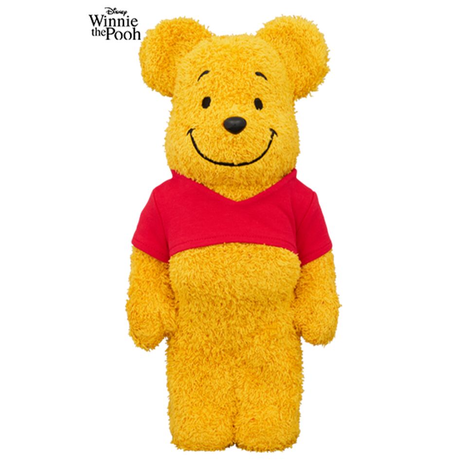 MEDICOM TOY - BE@RBRICK Winnie the Pooh COSTUME Ver.(PILE FABRIC