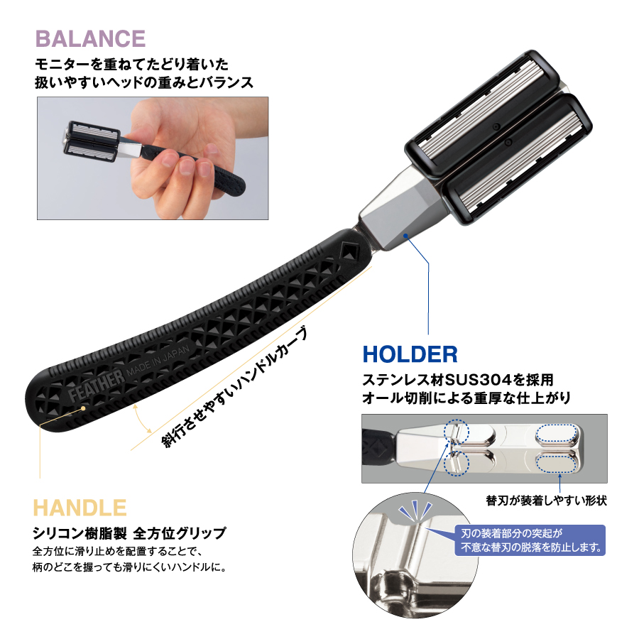 フェザー スライドスリー | 理美容用品の総合商社 株式会社武田